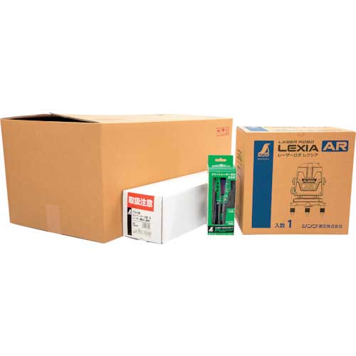 シンワ レーザーロボ LEXIA 51ARグリーン 受光器・三脚セット 70875