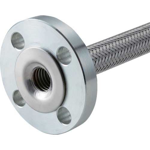 テクノフレックス フランジ型汎用品フレキシブルホース F110-40Ax500L JIS10KF/SS400