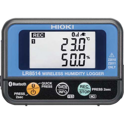 HIOKI ワイヤレス温湿度ロガー LR8514