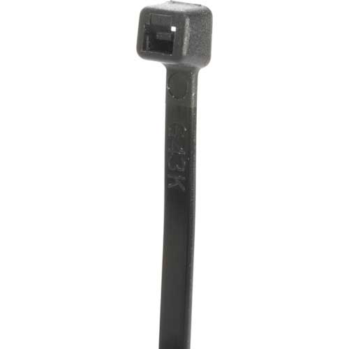 ストロングホールド 耐候性ナイロン結束バンド 黒 長さ200mm 幅2.5mm 100本入り S8-18-C0