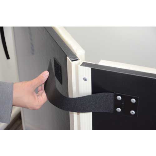 TRUSCO テクセルSAINT使用防音パネル Shizumare 1800MM 1枚(連結可能タイプ) SBOP18-1