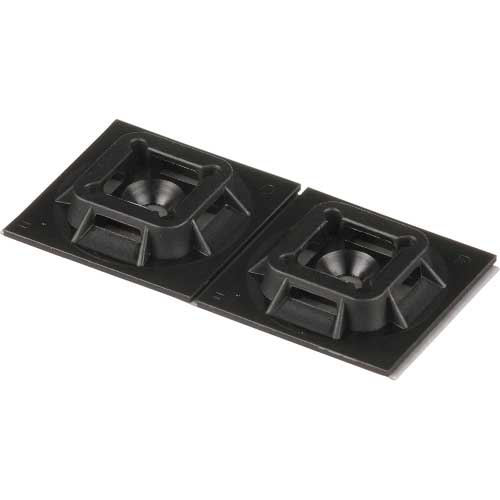 PANDUIT スーパーグリップ専用マウントベース 耐候性黒 100個入り SGABM25-AT-C0