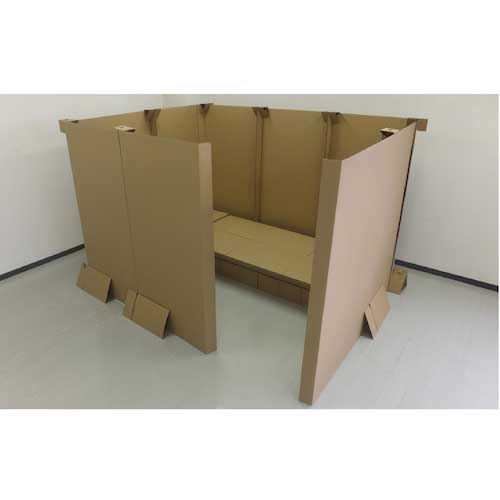 TRUSCO 段ボールベッド/ナチュラル TNDB1990NA