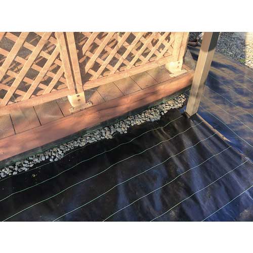 Dio 防草シート ハイグレード8年 黒 1m×5m 253963