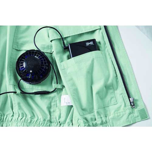 空調服 長袖ブルゾン ベージュ LL KU92230B20S4