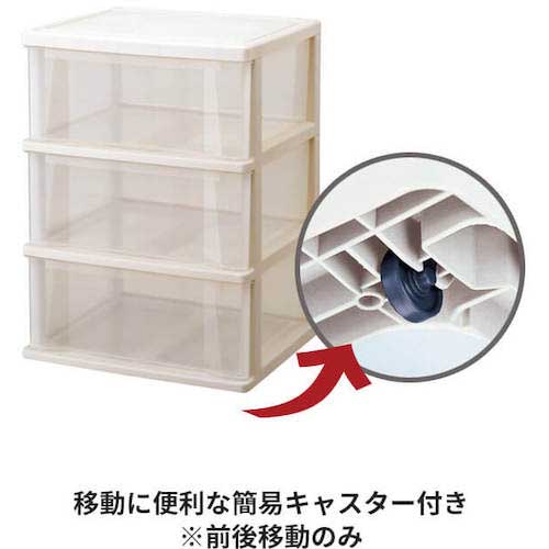 TENMA コスパ クローゼットケース ワイド 深3段 110001310