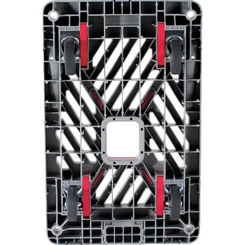 【廃番】ダンディ プラスチック台車 ダンディXシリーズ タイプXL フラット式 W740×D465 XL-F