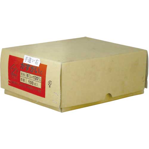 DAIDOHANT Zマーク 手違いかすがい R(右) 6X120(100入) 00036141