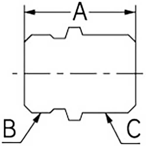 KAKUDAI フレキパイプ用ニップル 0783-13