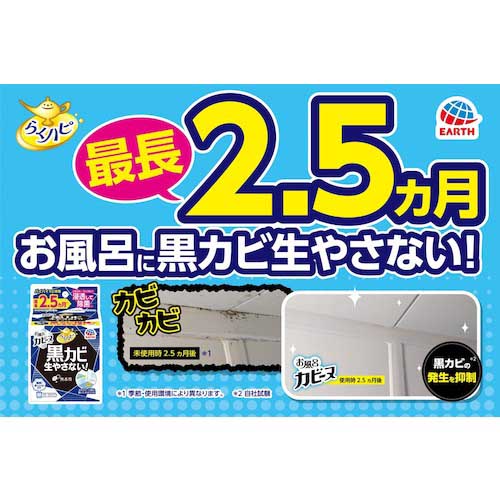 【廃番】アース らくハピ お風呂カビーヌ ローズの香り 080516