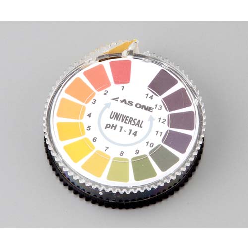 AS pH試験紙 ロールタイプpH1-14 1-1254-02