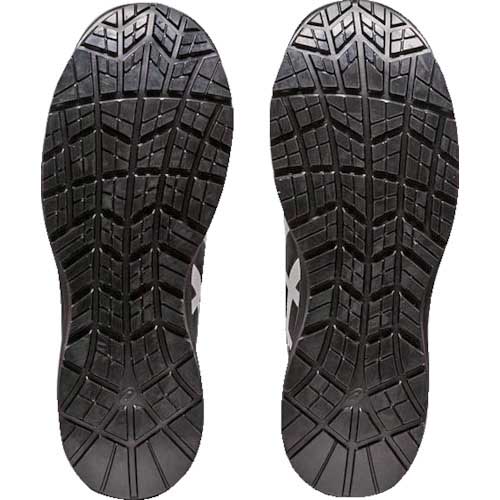 アシックス ウィンジョブ CP113 ブラック×ホワイト 25.5cm 1273A055.001-25.5