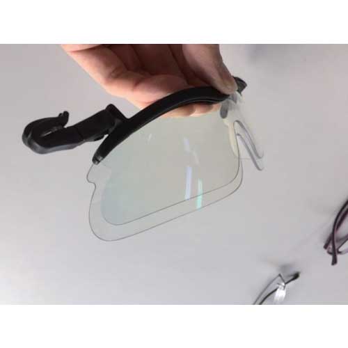MK PC-03 帽子に掛ける保護グラス ラージタイプ 1-PC03-000