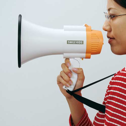 緑十字 防災用品 10Wハンドメガホン 380342