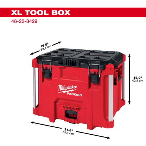 milwaukee PACKOUT ツールボックス XLサイズ 48-22-8429