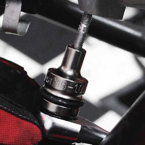 TONE スタッドボルトリムーバー インパクト用スタッドボルトセッター 差込角12.7mm ねじ寸法M7×1.0 4NSTM07-1.0