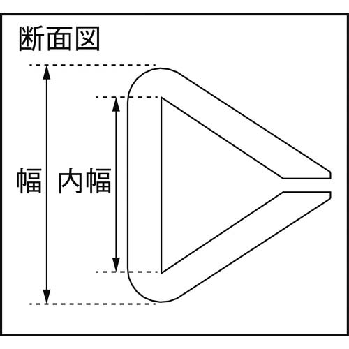 CAR-BOY 安心クッション はさみこみ型 内幅9mm ブラック/イエロー AC108