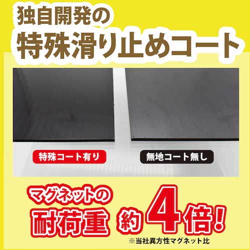 マグエックス 超強力マグネットシート滑り止め加工 無地 1片 AG-1