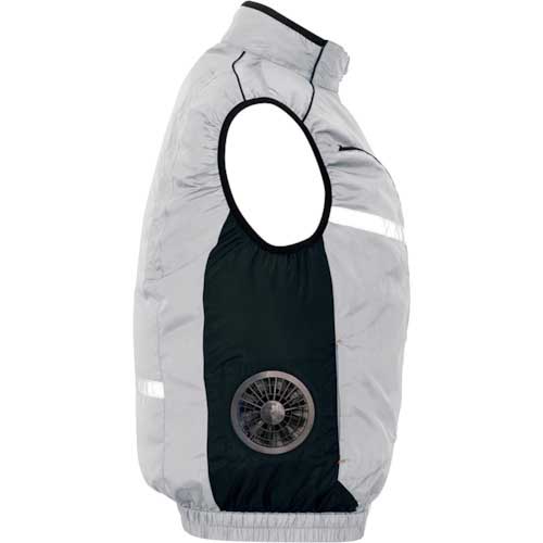 アイトス 物流作業対応型空調服ベスト(空調服TM) ロイヤルブルー M AZ50195-006-M