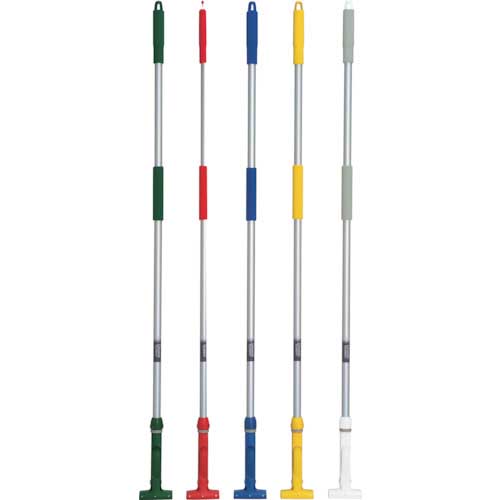 テラモト FXハンドルアルミ柄 1380mm ホワイト CL-374-110-8