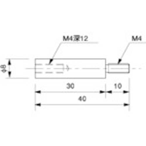 アインツ 延長軸・ミニシリンダー用 CP-033 (30MM)