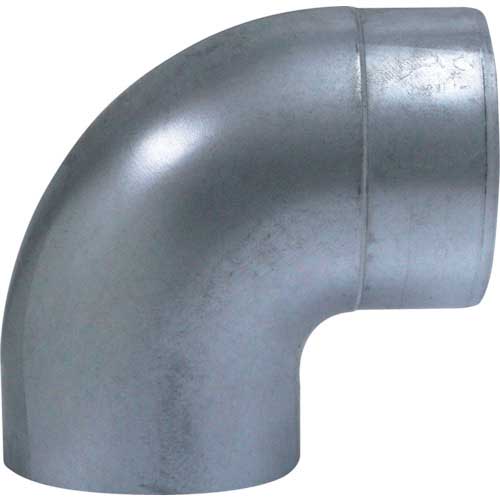 フジモリ 空調用スパイラルダクト継手 ショートエルボ(片側SPサイズ) FPS-90-150S