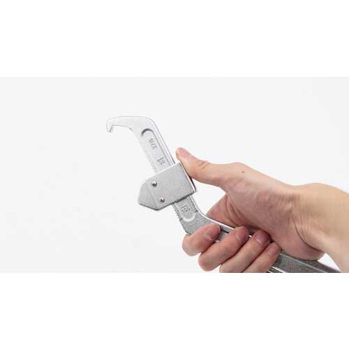 TONE 引掛けスパナ フックスパナ(調整式) 適合寸法35〜105mm FSA-105