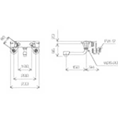 KVK サーモスタット式シャワー KF800