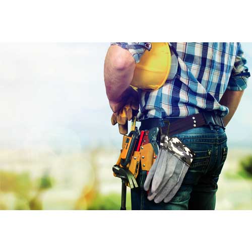 【廃番】ユニワールド フックホール革手袋 背縫い M KS485-M