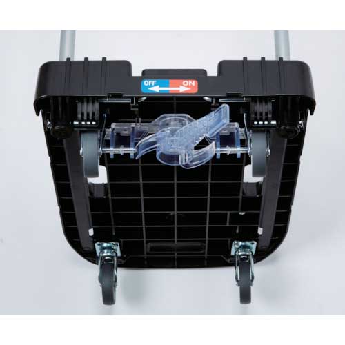 TRUSCO 樹脂台車 こまわり君 省音G車輪 600X390 アーセナルグレー 樹脂ストッパー付 MP-6039N2-DG-JS