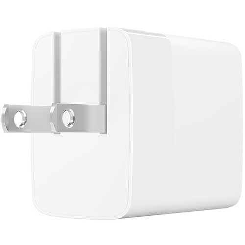 【廃番】Owltech コンパクト&高出力 しかも2台同時充電 USB Type-C & Type-A搭載ACアダプター OWL-APD20C1A1-WH