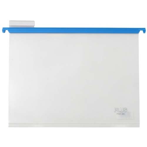 PLUS 294528)PPハンガーフォルダー PHF-A4 青 10枚 PHF-A4BL(10)