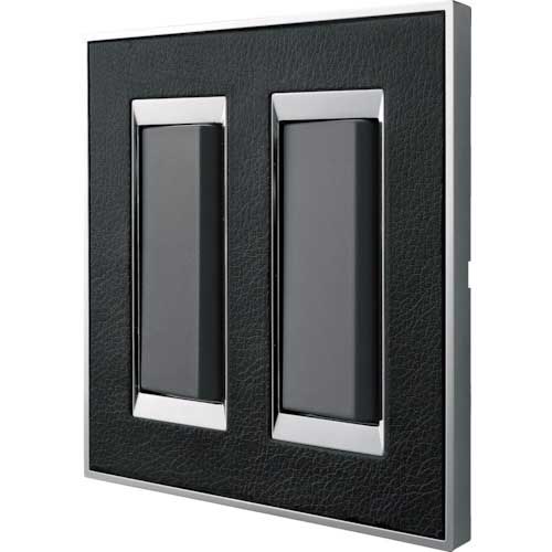 SUGATSUNE (210032211)PXP-F02-01321-MCBスイッチプレート・コンセントプレート(2連) PXP-F02-01321-MCB