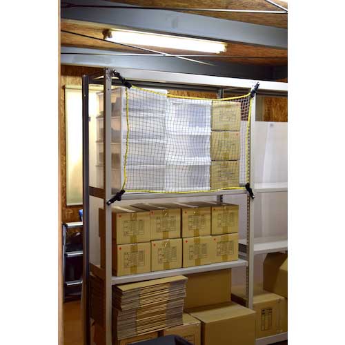 ティーエフサービス スチールラック用 落下防止ネット 対応棚サイズ900mm RN-90