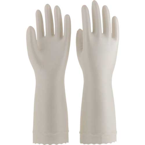 エステー ビニール手袋 ファミリープレミアムタッチ ヒアルロン酸 L ホワイト ST71209
