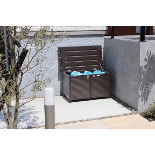 TASSCOM アルミ縁台ストッカー80cm TAN-955-80