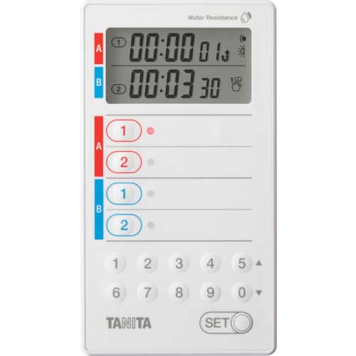 TANITA プリセットタイマー 洗えるタイプ TD-428-WH