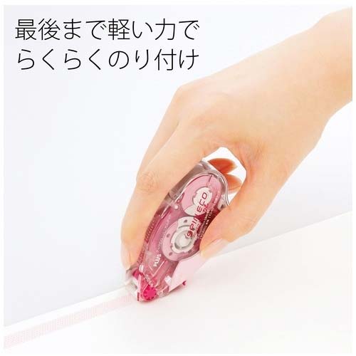 PLUS 37566)テープのり スピンエコハニカム TG-621 ピンク PK