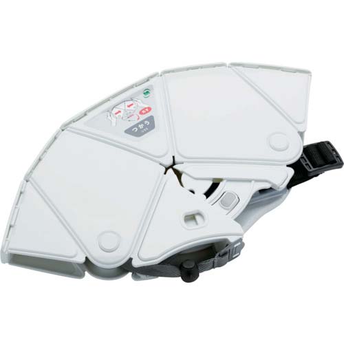 ミドリ安全 防災用折りたたみヘルメット フラットメット2 TSC-10N ホワイト TSC-10N-W