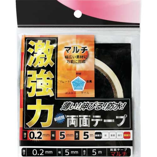 WAKI 激強力両面テープ マルチ 5MM×5M WKG007