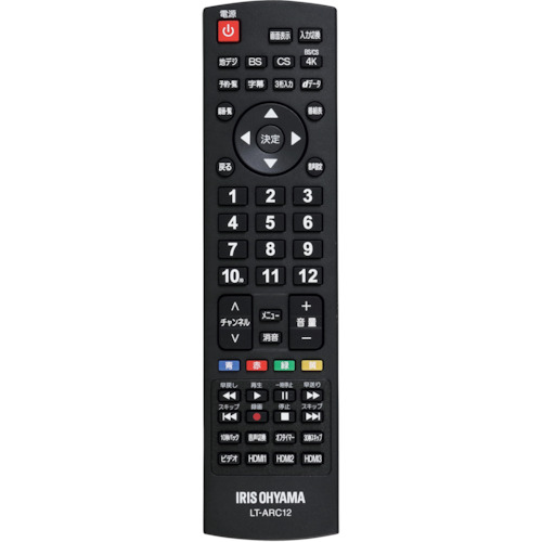 【廃番】アイリスオーヤマ 518078 4Kチューナー内蔵液晶テレビ 43V型LUCA LT-43D6210B