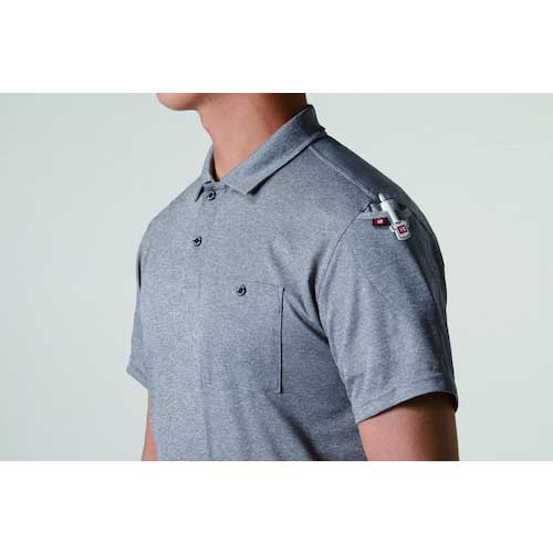 バートル 半袖ポロシャツ167-52-XXLバーク 167-52-XXL