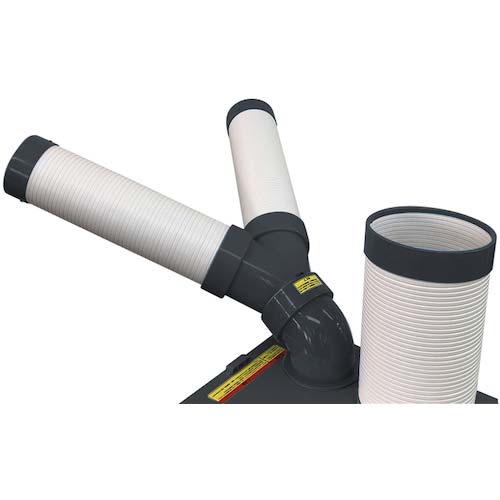 TRUSCO(トラスコ) スポットエアコン用二分岐ダクト Φ90×L500mm TS-RDW-09 TRUSCO(トラスコ) スポットエアコン用二分岐ダクト Φ90×L500mm TS-RDW