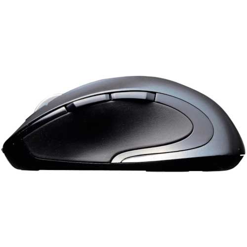 【廃番】エレコム ワイヤレスレーザーマウス 5ボタン チルトホイール ブラック M-LS15DLBK