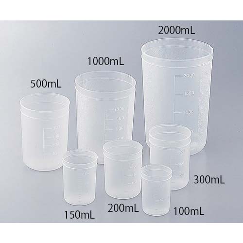 AS ディスポカップブロー成形 2000ml 1-4659-07