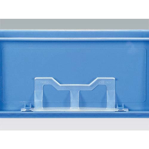 サンコー コンテナ用カード差し 800311 21型(ワンタッチ式)透明 SKCA-21-TM