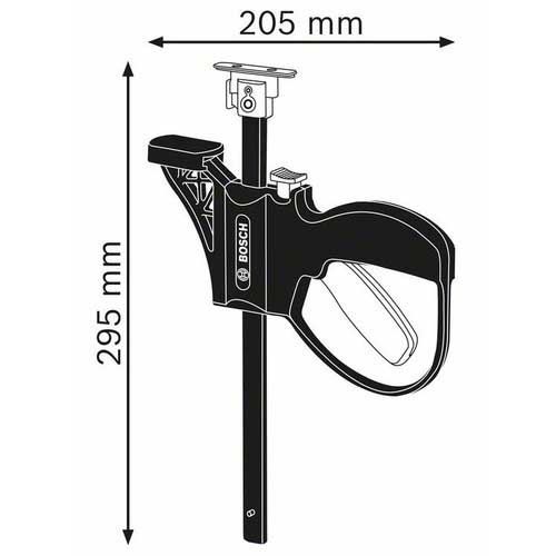 ボッシュ ガイドレールクランプ FSNKZW