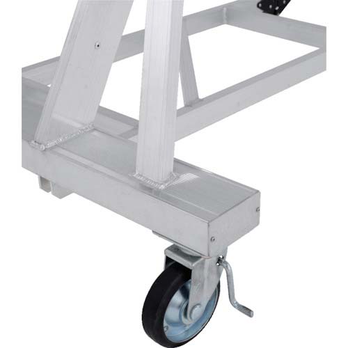 アルインコ 折りたたみ式作業台CSD-LS4輪キャスター付き CSD360-LS