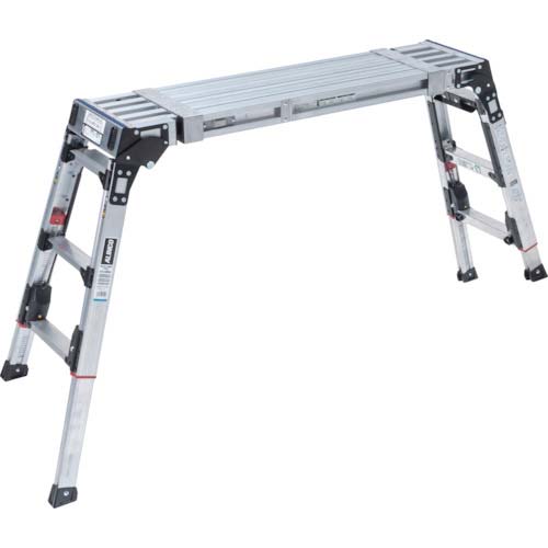 アルインコ 伸縮天板・伸縮脚付足場台“上でやるやつ” VSX-1409RX