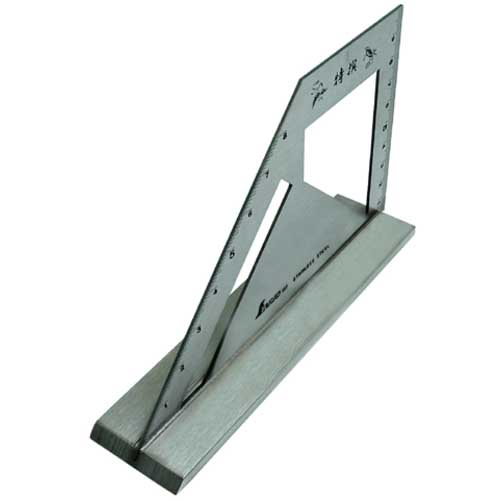 シンワ 止型スコヤ広巾台付 NS-TD